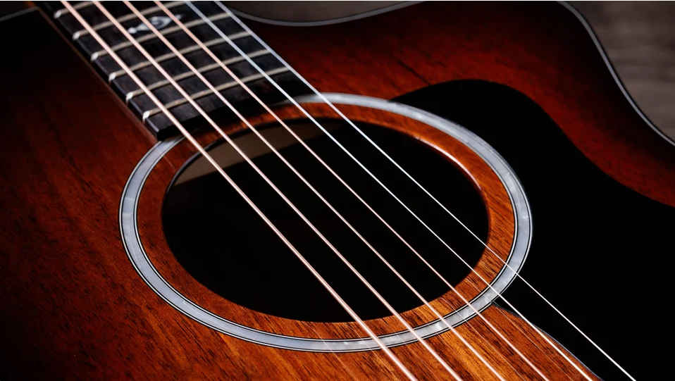 224ce-K DLX Hawaiian Koa Acoustic-Electric Guitar | Taylor Guitars